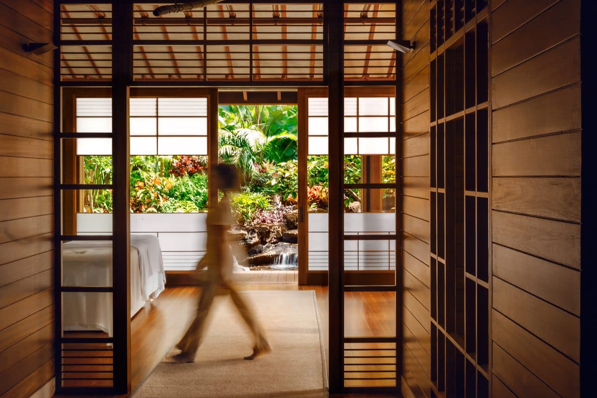 One of the ten private spa hale
