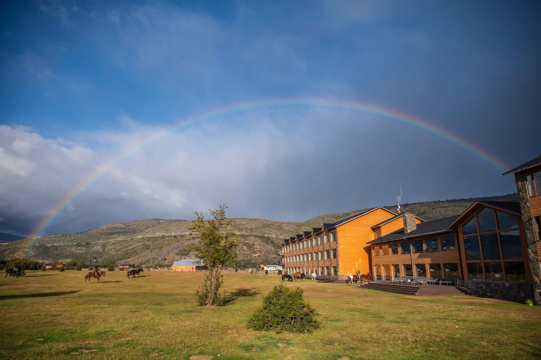 The hotel on the pampa
